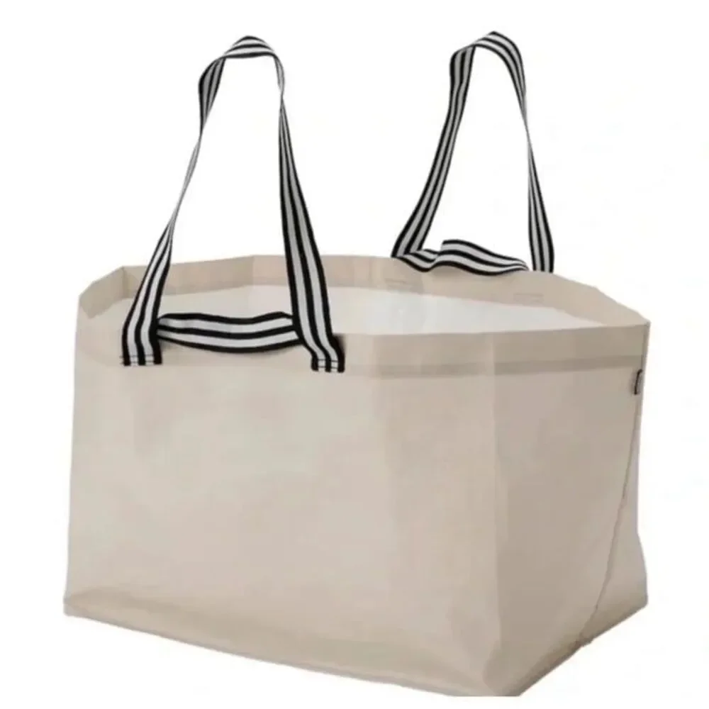 IKEA Beige Tote Bag x2